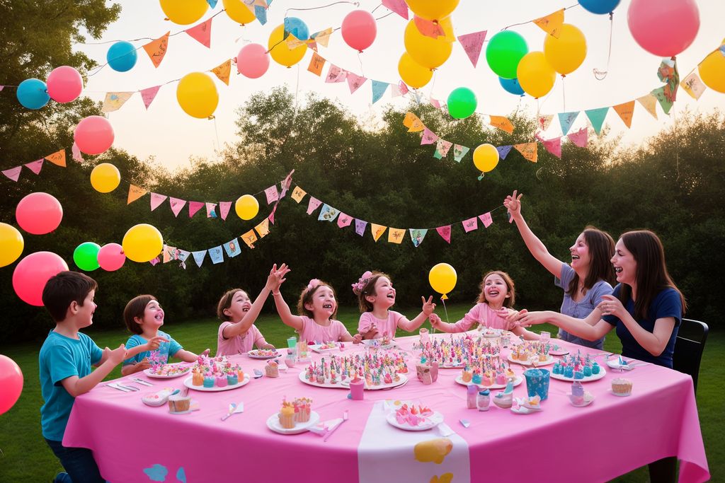 תמונה זו נוצרה על ידי NOVITA בינה מלאכותית עיצוב למסיבת יום הולדת